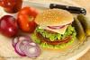 BOCADILLOS DE HAMBURGUESA CON CEBOLLA
